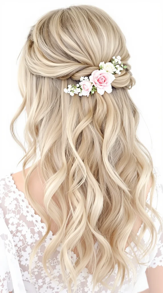 Romantic Waves hair design