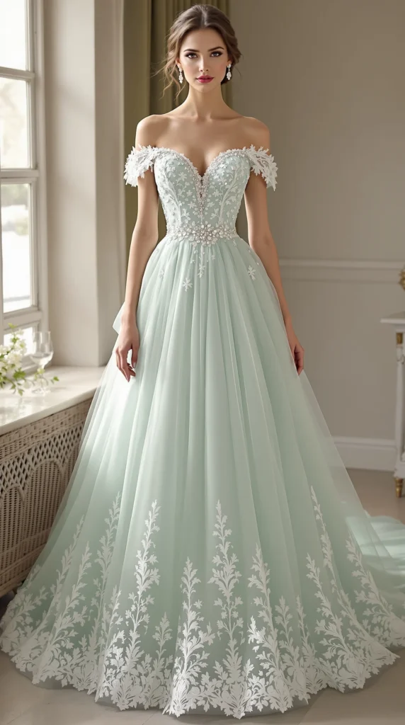 Soft Mint Green dress