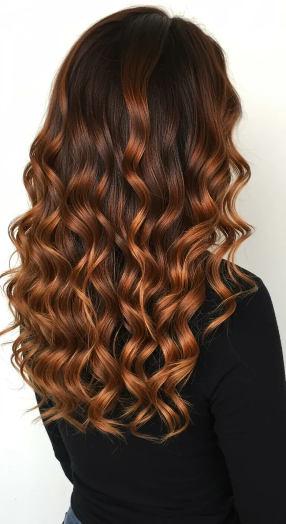 Side-Swept Curly Glam