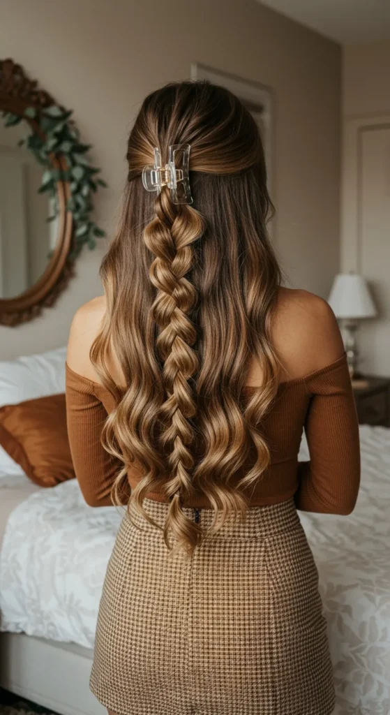 Polished Back Curls