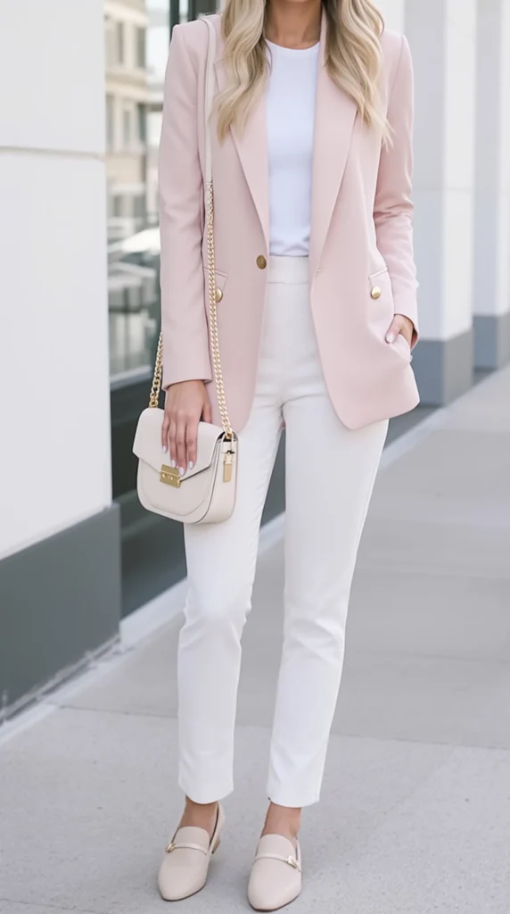 Blush Pink Blazer