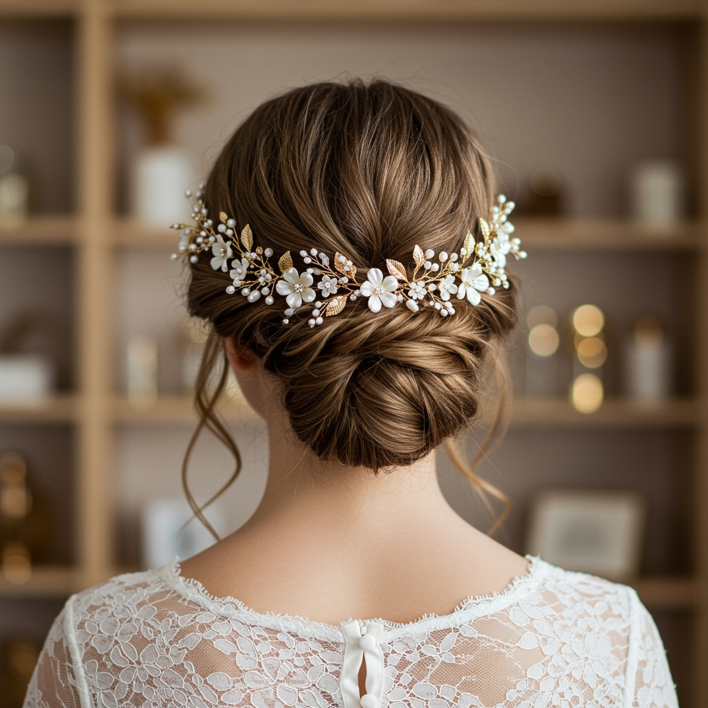 Braided Low Bun