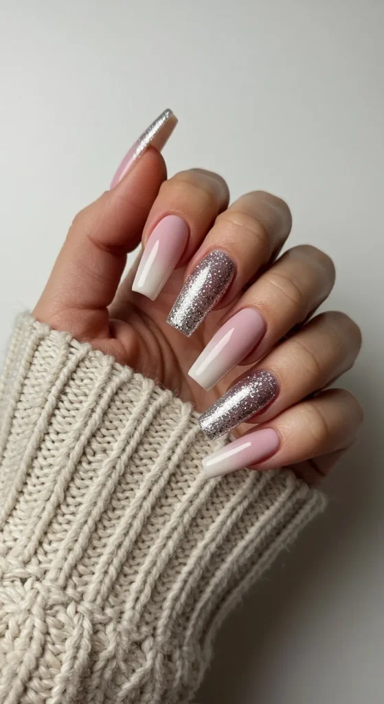 Warm Pink nails