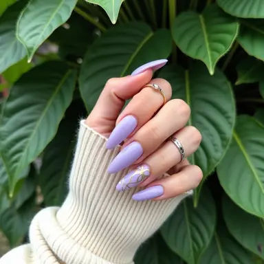 Glossy Gradient Nails