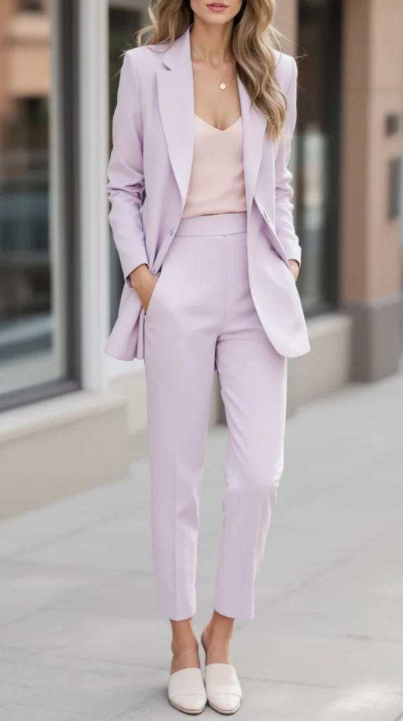 Soft Lilac outfit ideas