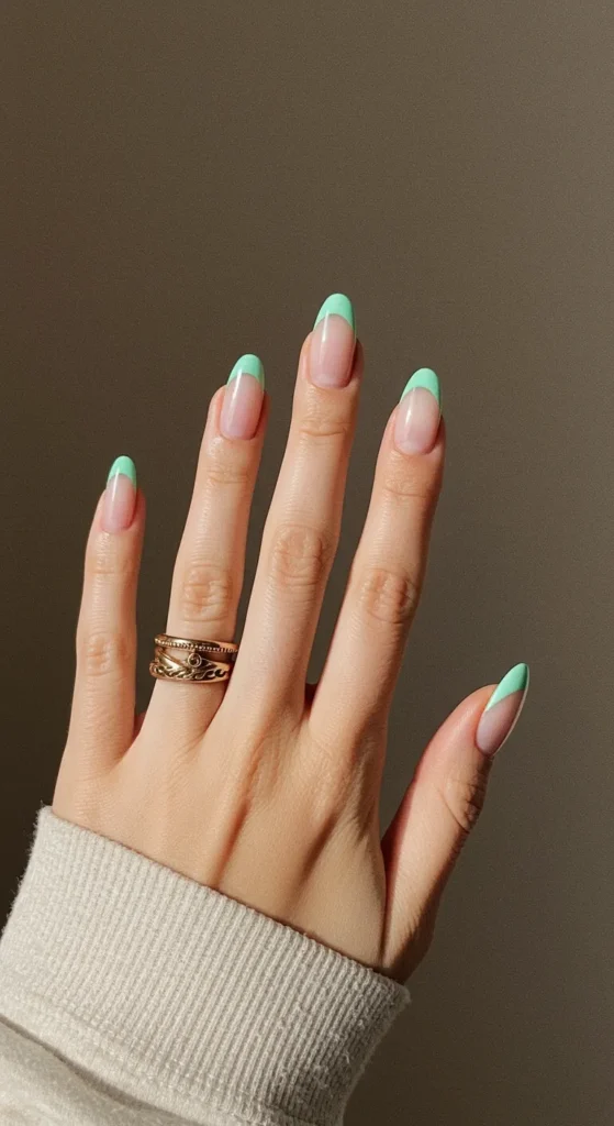 Baby Pink Almond Nails