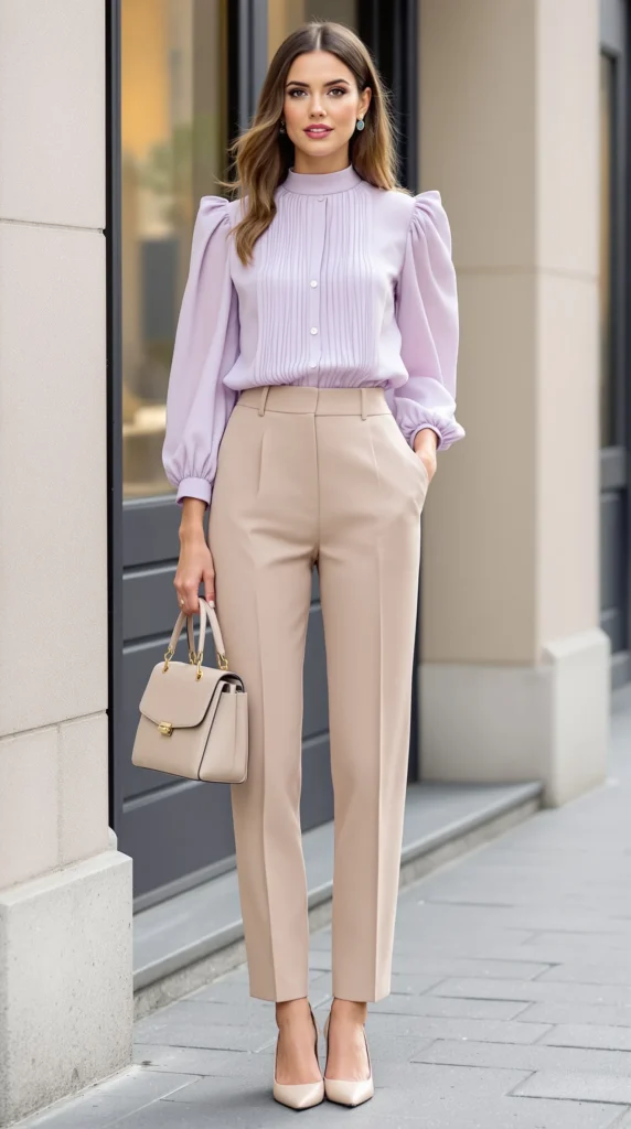 Pastel Lavender outfit 