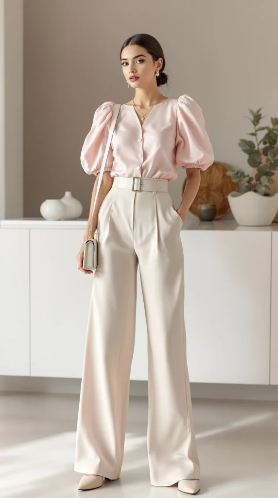 Minimalist outfit design idea