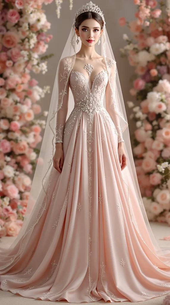 Peach Perfection dress design
