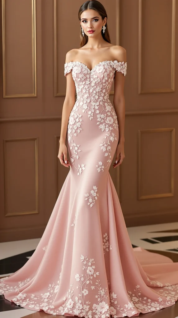 Baby Pink Elegant Gown