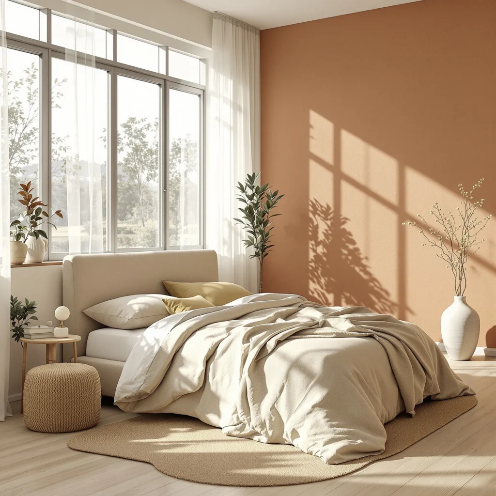 Cozy Sunlit Bedroom