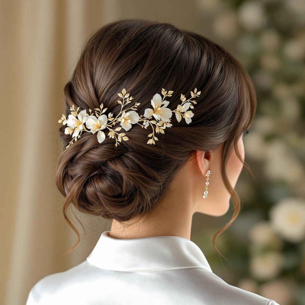 Accessorized Twisted Bun
