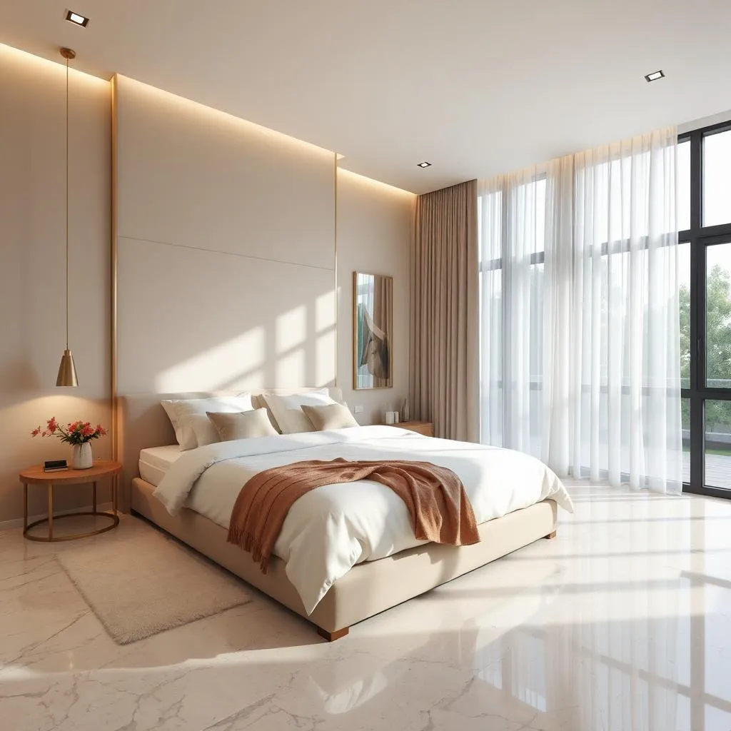 Soft Beige Luxury Bedroom