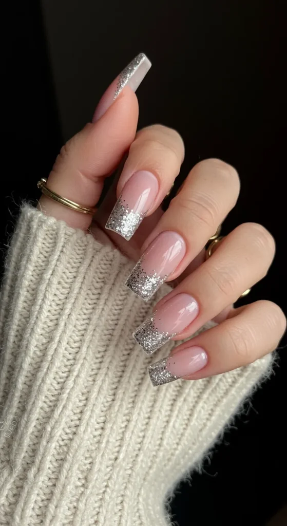 Bold Glossy Black Nails