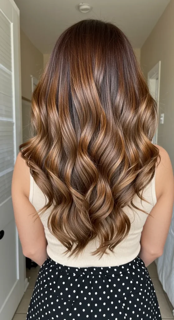 Glamorous curls hair