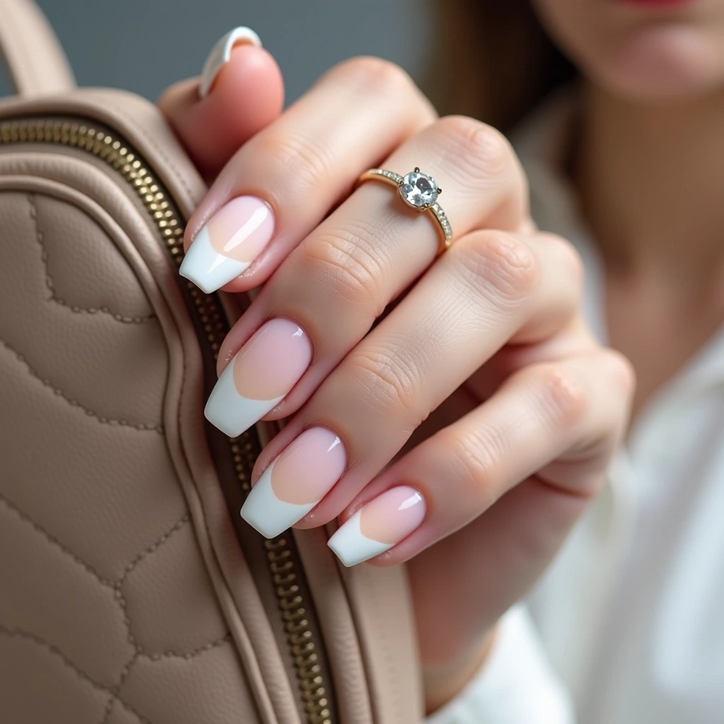 Elegant Nude nails inspiration