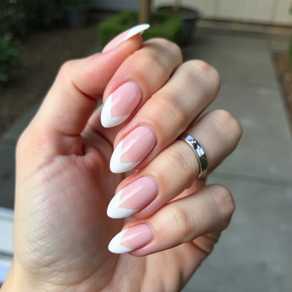 Pink nail idea